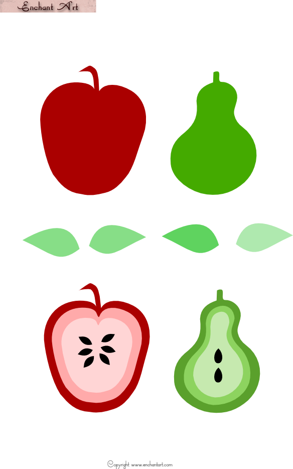 Apple and Pear Together Apple and Pear Together